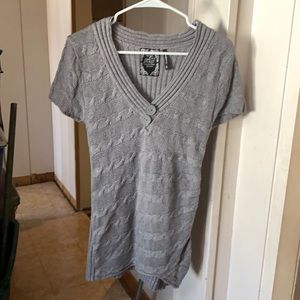 Gray pullover sweater excellent condition L